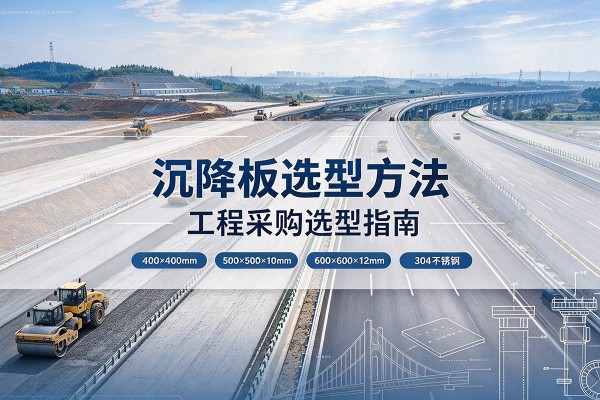 潍坊沉降板选择方法