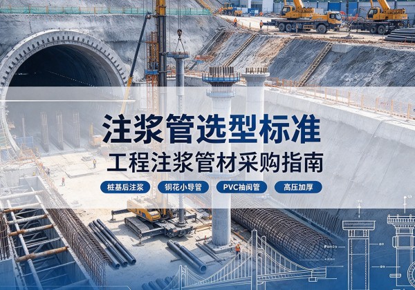 潍坊注浆管选型标准
